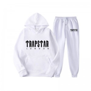 Trapstar Fleece London Moški Trenirka Bele Slovenija | UL80-604