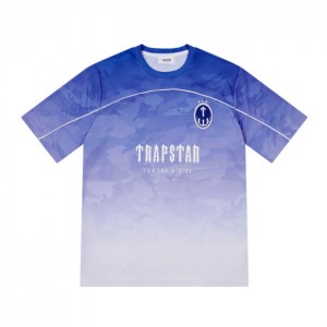 Trapstar Irongate Football Jersey Moški Majice Modre Slovenija | GP26-143