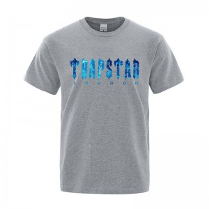 Trapstar London Chenille Tee Moški Majice Sive Slovenija | RI15-702