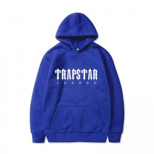 Trapstar London City Moški Pulover s Kapuco Modre Slovenija | JC18-565