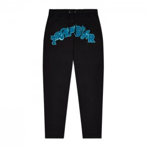 Trapstar Wildcard Jogging Bottoms Moški Trenirka Črne Turkizna Slovenija | WQ17-056