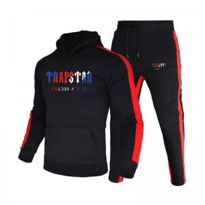 Trapstar Winter Hooded Moški Trenirka Črne Slovenija | RZ34-652