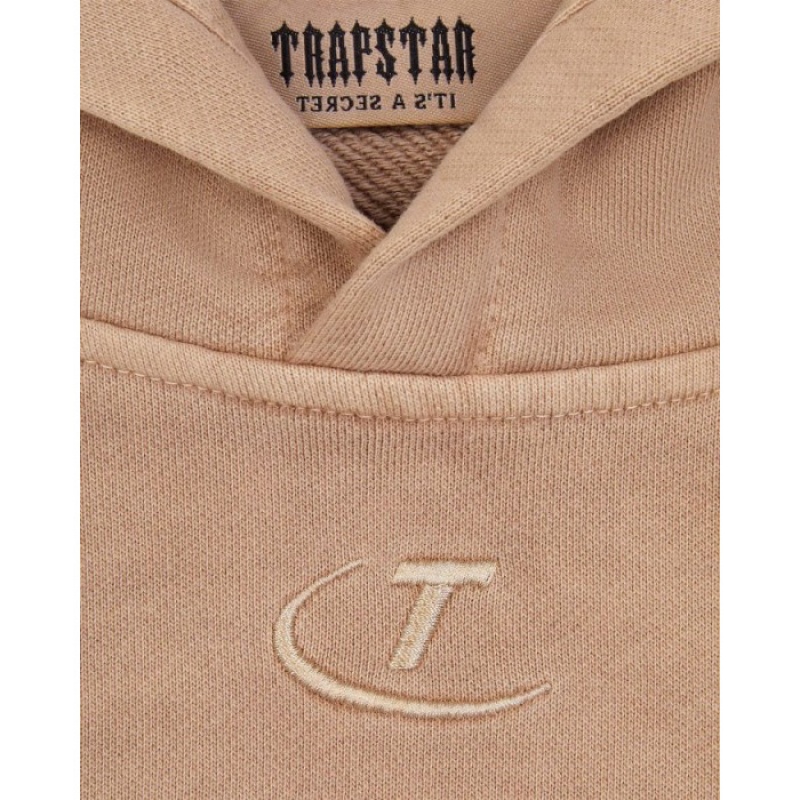 Trapstar Construct Hyperdrive Hoodie Moški Trenirka Kava Slovenija | JP29-451