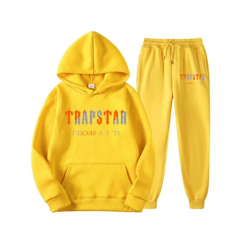 Trapstar Fleece It\'s Secret Moški Trenirka Rumene Slovenija | DI71-738