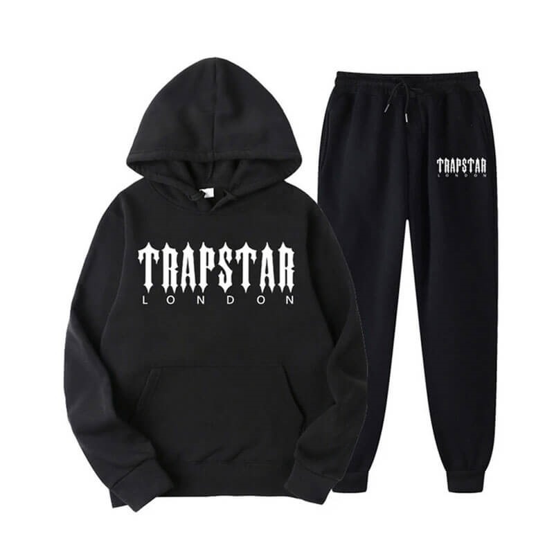 Trapstar Fleece London Shining Moški Trenirka Črne Slovenija | GB48-248