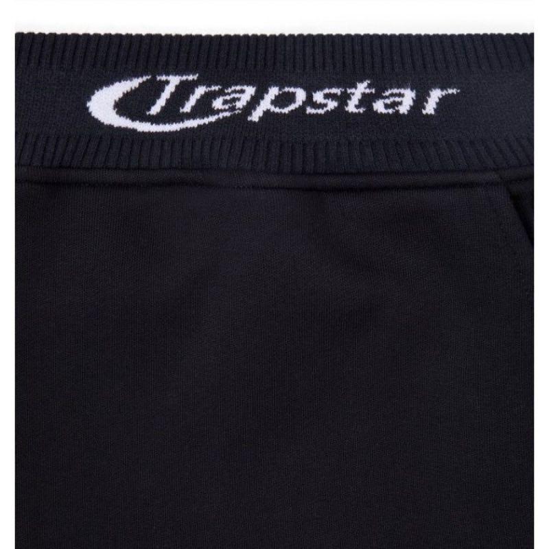 Trapstar Hyperdrive Rib Hoodie Shorts Set Moški Trenirka Črne Slovenija | YH63-565