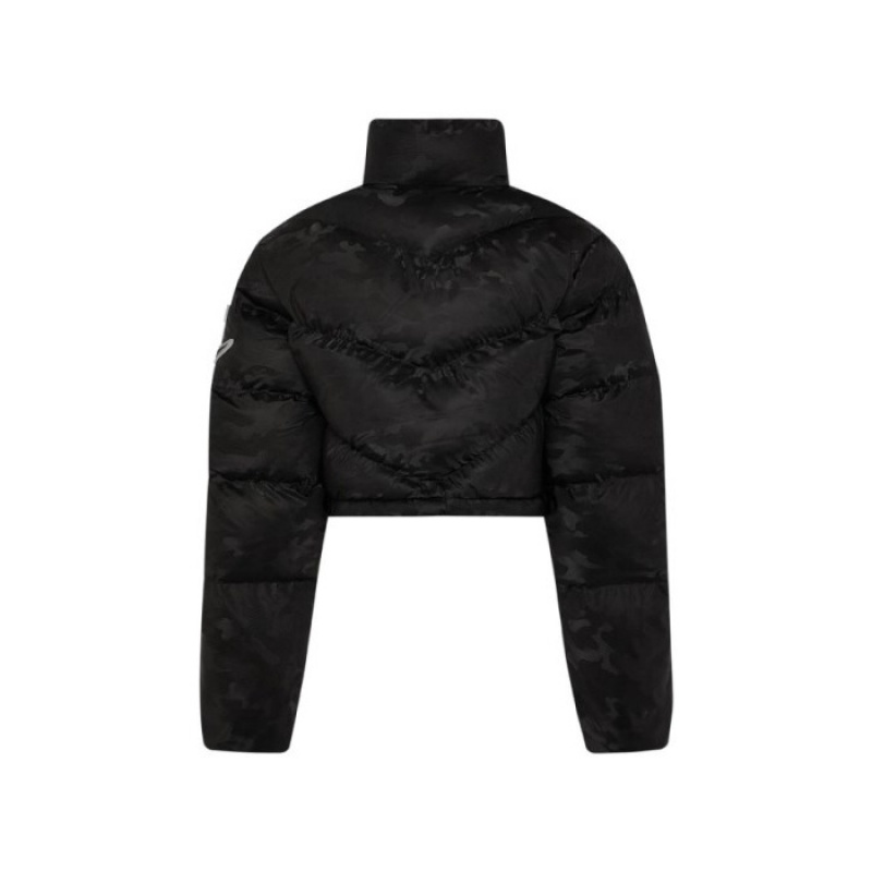 Trapstar Hyperdrive Sleeve Puffer Ženski Jakne Črne Maskirni Vzorec Slovenija | BM80-830