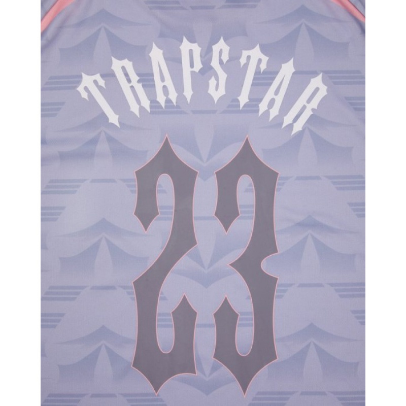 Trapstar Irongate Football Jersey Moški Majice Sive Roza Slovenija | IB54-479