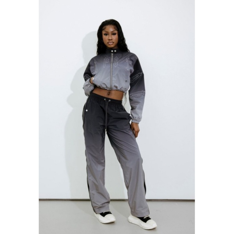 Trapstar Irongate Shellsuit Bottoms Ženski Hlače Črne Slovenija | VF82-727