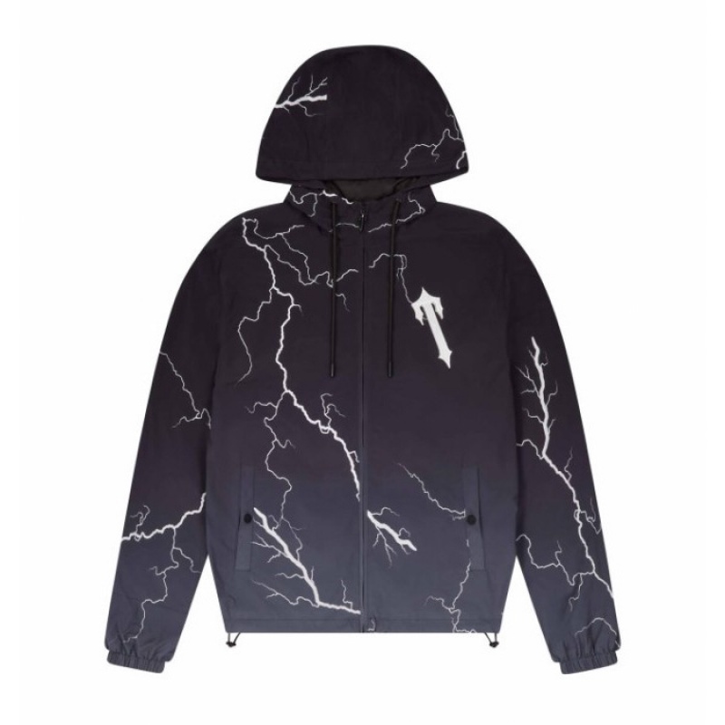 Trapstar Irongate T Windbreaker Moški Vrhnja Oblačila Črne Slovenija | XJ24-934