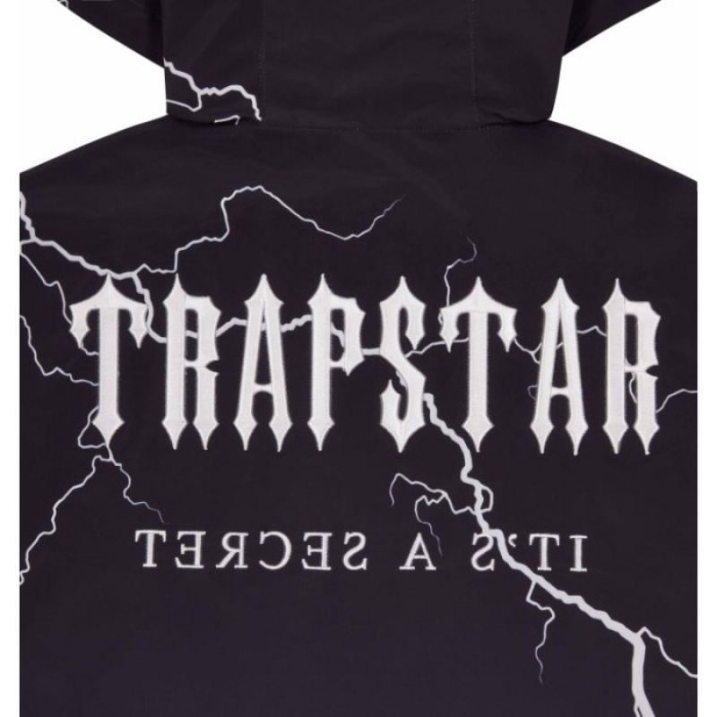 Trapstar Irongate T Windbreaker Moški Vrhnja Oblačila Črne Slovenija | XJ24-934