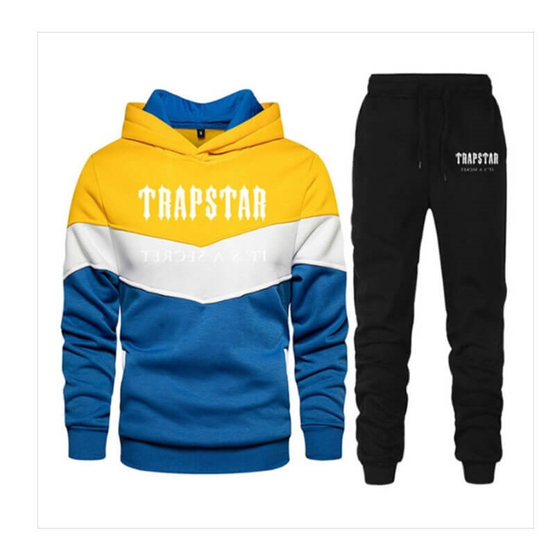 Trapstar Jogging Suit Logo Moški Trenirka Rumene Slovenija | PQ14-450