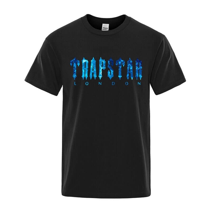 Trapstar London Chenille Tee Moški Majice Črne Slovenija | HR96-929