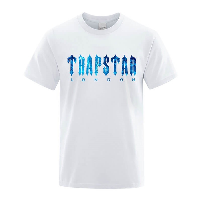 Trapstar London Chenille Tee Moški Majice Bele Slovenija | SR65-245