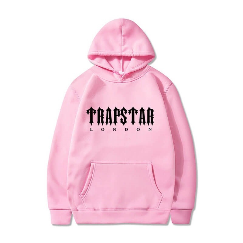 Trapstar London City Moški Pulover s Kapuco Roza Slovenija | BB90-218