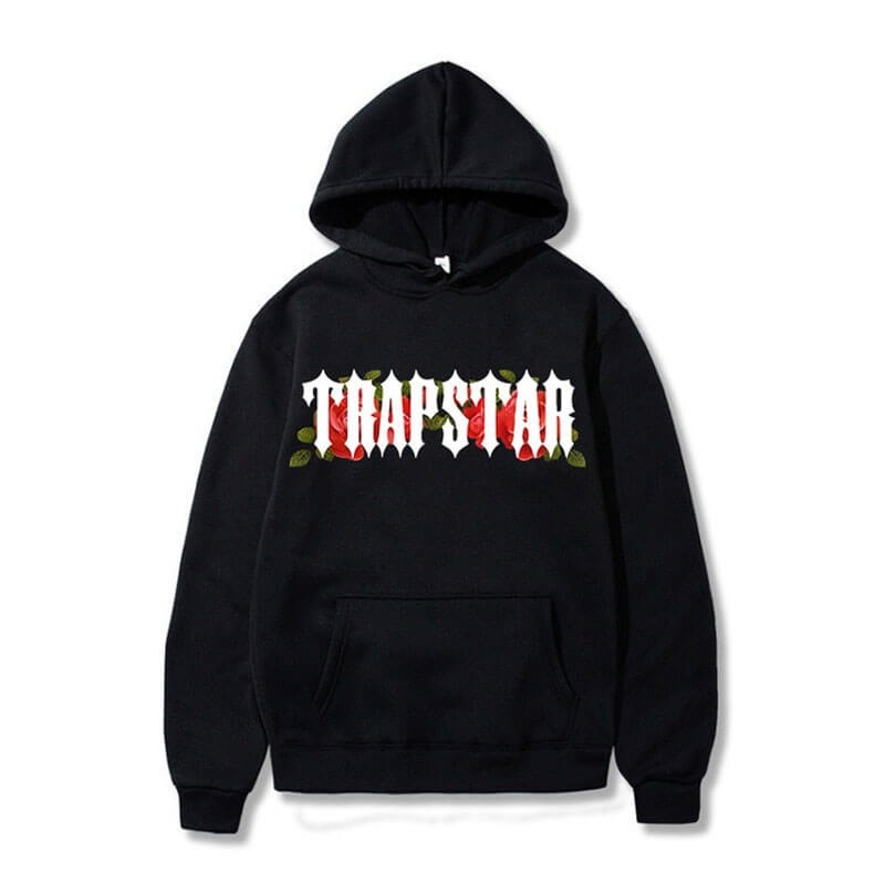 Trapstar Long Sleeve Moški Pulover s Kapuco Črne Slovenija | AB14-307