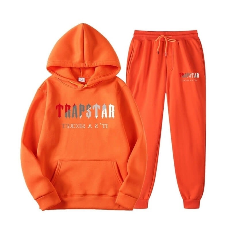 Trapstar Orange It\'s A Secret Set Moški Trenirka Oranžne Slovenija | XR40-846