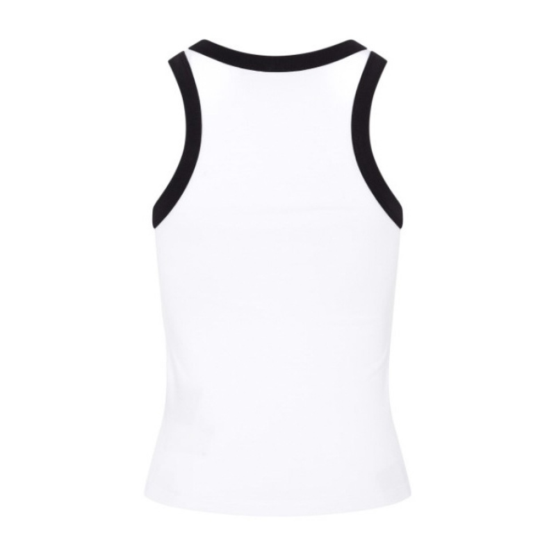 Trapstar Racer Vest Ženski Top Bele Črne Slovenija | WV01-137