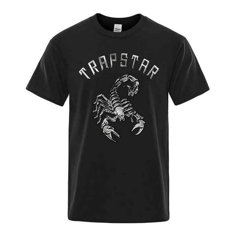 Trapstar Spider Printed Grafične Tee Moški Majice Črne Slovenija | VJ00-419