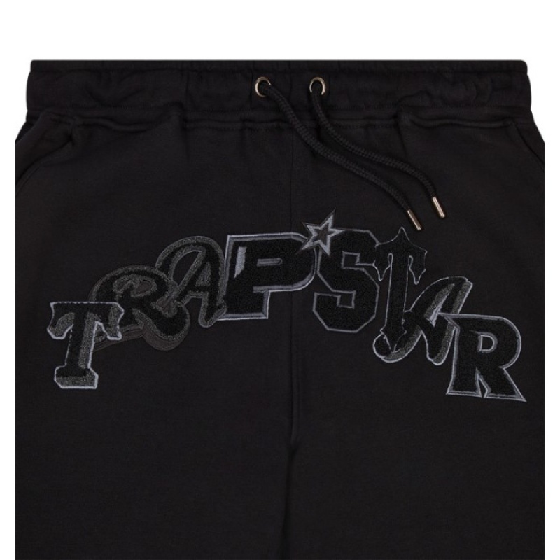 Trapstar Wildcard Chenille Jogging Bottoms Moški Trenirka Črne Slovenija | ZW84-420