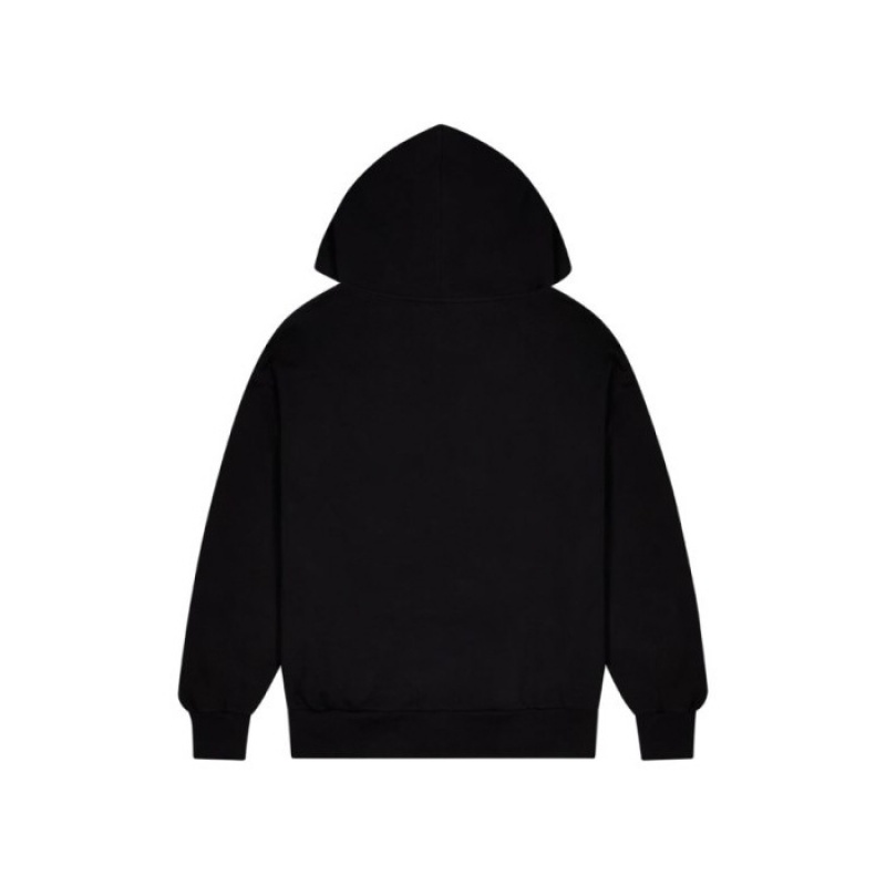 Trapstar Wildcard Chenille Zip Moški Pulover s Kapuco Črne Slovenija | YE63-976