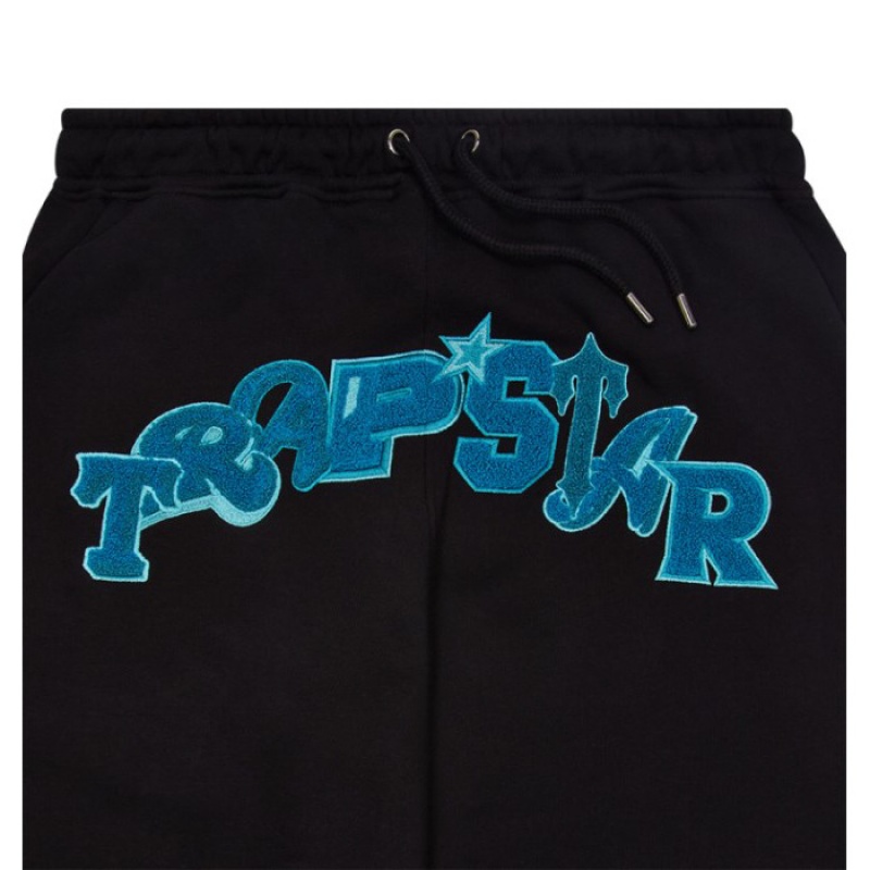 Trapstar Wildcard Jogging Bottoms Moški Hlače Črne Turkizna Slovenija | GK14-646